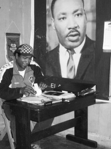 Luis, presidente della Martin Luther King